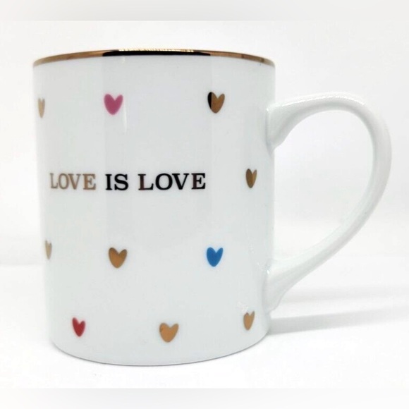 William Sonomo Love is Love Human Rights Coffee Tea Mug Cup New with Tags 1 Cup - Picture 7 of 7
